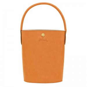 Bolsa Balde Longchamp Épure S Feminino Abricó Laranja | 0798-DPCUH