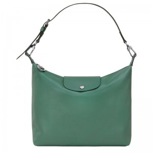 Bolsa Hobo Longchamp Le Pliage Xtra M Feminino Verdes | 1923-CSYKT