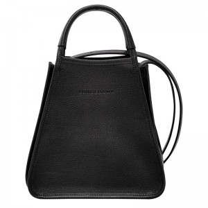 Bolsa de Mão Longchamp Le Foulonné S Feminino Pretas | 1970-YLSVW