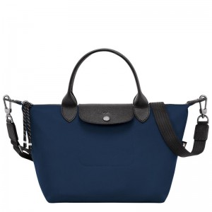 Bolsa de Mão Longchamp Le Pliage Energy S Feminino Azul Marinho | 7061-KRLCG