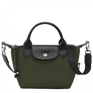 Bolsa de Mão Longchamp Le Pliage Energy XS Feminino Caqui | 9402-SVQXG