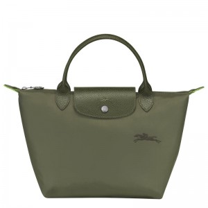 Bolsa de Mão Longchamp Le Pliage Green S Feminino Verdes | 0179-WZFDB