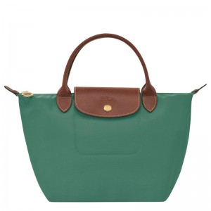 Bolsa de Mão Longchamp Le Pliage Original S Feminino Verdes | 9316-AXKJT