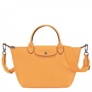 Bolsa de Mão Longchamp Le Pliage Xtra S Feminino Abricó Laranja | 1234-IDLUT