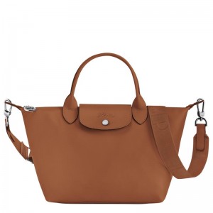 Bolsa de Mão Longchamp Le Pliage Xtra S Feminino Marrom | 6279-JNOIP