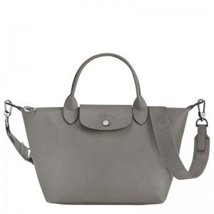 Bolsa de Mão Longchamp Le Pliage Xtra S Feminino Cinzentas | 0846-VZGLP