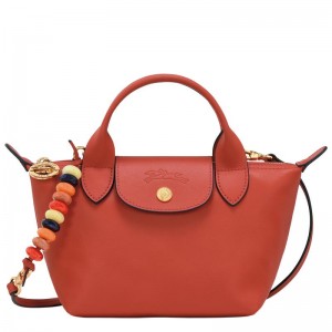 Bolsa de Mão Longchamp Le Pliage Xtra XS Feminino Vermelhas | 6472-CXTML