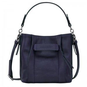Bolsas Crossbody Longchamp 3D S Feminino Roxo | 4326-HBSJD