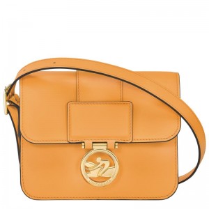 Bolsas Crossbody Longchamp Box-Trot S Feminino Abricó Laranja | 5186-GHQAZ