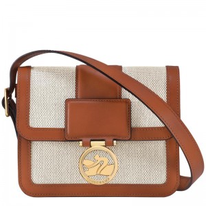 Bolsas Crossbody Longchamp Box-Trot S Feminino Marrom | 1750-EAIOF