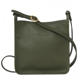 Bolsas Crossbody Longchamp Le Foulonné S Feminino Caqui | 0824-BNURE