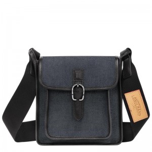 Bolsas Crossbody Longchamp Le Foulonné S Feminino Azul Marinho | 3520-OHPNY