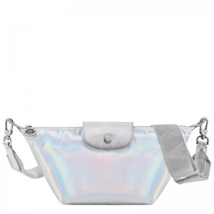 Bolsas Crossbody Longchamp Le Pliage Coleções XS Feminino Prateadas | 5178-KDMIC