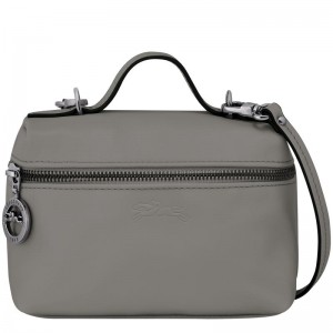 Bolsas Crossbody Longchamp Le Pliage Xtra XS Vanity Feminino Cinzentas | 4671-QIWPF
