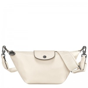 Bolsas Crossbody Longchamp Le Pliage Xtra XS Feminino Branco | 9621-DYHTJ