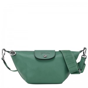 Bolsas Crossbody Longchamp Le Pliage Xtra XS Feminino Verdes | 3195-TXFPE