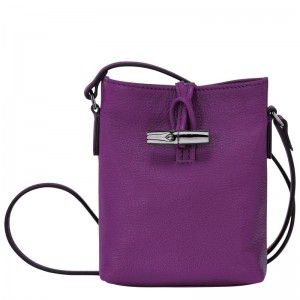 Bolsas Crossbody Longchamp Roseau XS Feminino Roxo | 5183-DOFXB