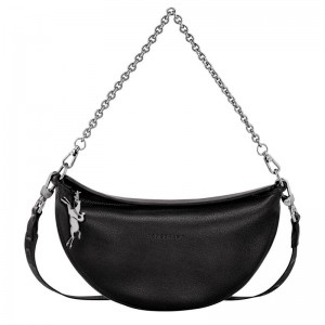 Bolsas Crossbody Longchamp Smile S Feminino Pretas | 5231-UQVEH