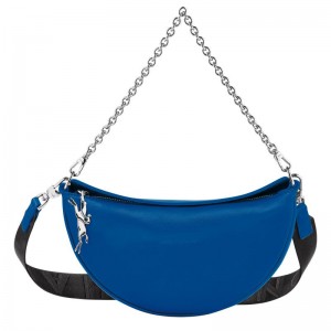 Bolsas Crossbody Longchamp Smile S Feminino Azuis | 5789-SJRAE