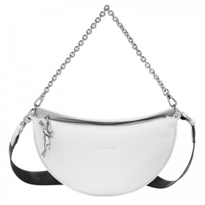 Bolsas Crossbody Longchamp Smile S Feminino Branco | 9583-DNGMW
