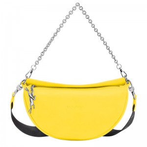 Bolsas Crossbody Longchamp Smile S Feminino Amarelas | 3740-IUBOS