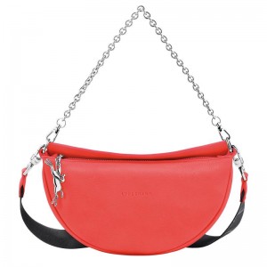 Bolsas Crossbody Longchamp Smile S Feminino Vermelhas | 8159-UWEXP