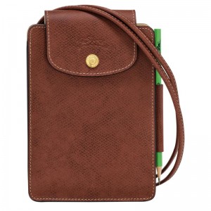 Bolsas Crossbody Longchamp Épure XS Feminino Marrom | 7460-KOHAW