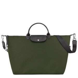 Bolsas De Viagem Longchamp Le Pliage Energy S Masculino Caqui | 6174-MCXWS