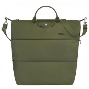 Bolsas De Viagem Longchamp Le Pliage Green expandable Feminino Verdes | 9218-QUSMR