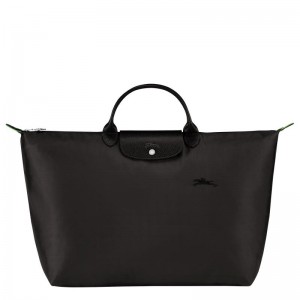 Bolsas De Viagem Longchamp Le Pliage Green S Masculino Pretas | 5902-BLUMW