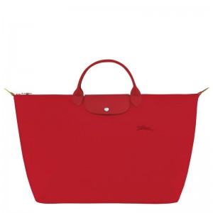 Bolsas De Viagem Longchamp Le Pliage Green S Masculino Vermelhas | 4613-EMADY