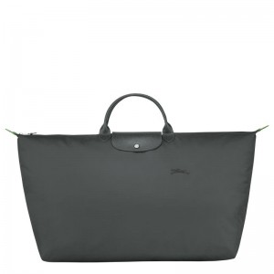 Bolsas De Viagem Longchamp Le Pliage Green M Masculino Cinzentas | 9186-YUHWI