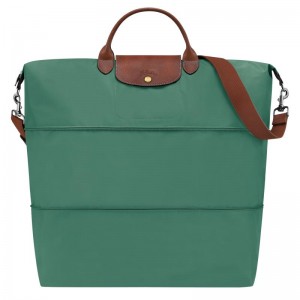 Bolsas De Viagem Longchamp Le Pliage Original expandable Feminino Verdes | 2809-BYESP