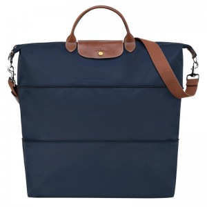 Bolsas De Viagem Longchamp Le Pliage Original expandable Masculino Azul Marinho | 0421-VNPTF
