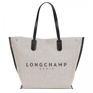 Bolsas Tote Longchamp Essential L Feminino Branco | 6028-CREAT