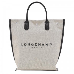 Bolsas Tote Longchamp Essential M Feminino Branco | 4163-EWDAI