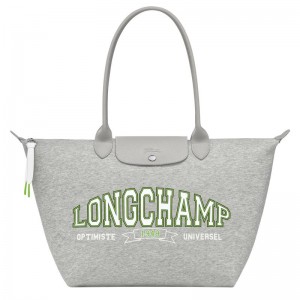 Bolsas Tote Longchamp Le Pliage Coleções L Feminino Cinzentas | 4257-FIHQM