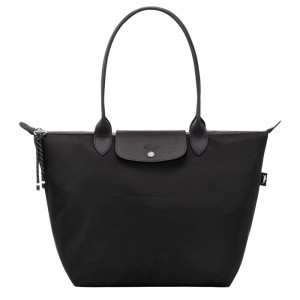 Bolsas Tote Longchamp Le Pliage Energy L Feminino Pretas | 0381-PKOTE