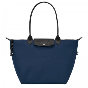 Bolsas Tote Longchamp Le Pliage Energy L Feminino Azul Marinho | 0178-RMCNG
