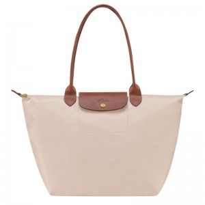 Bolsas Tote Longchamp Le Pliage Original L Feminino Branco | 3548-BMVTX