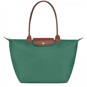 Bolsas Tote Longchamp Le Pliage Original L Feminino Verdes | 3752-ETVZX