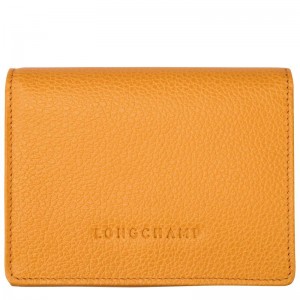 Carteiras Longchamp Le Foulonné Masculino Abricó Laranja | 6873-YOKLH
