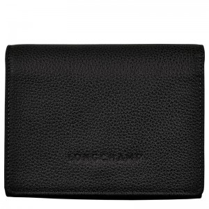 Carteiras Longchamp Le Foulonné Masculino Pretas | 3108-GBKUY