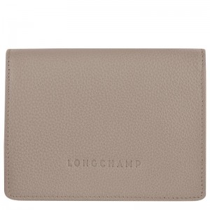 Carteiras Longchamp Le Foulonné Masculino Cinzentas | 0132-EUWRT