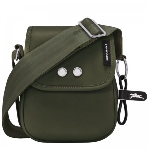 Clutch Longchamp Très Paris XS Feminino Caqui | 7951-IFLPY