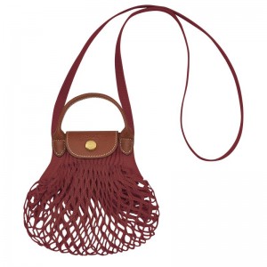 Mesh Bag Longchamp Le Pliage Filet XS Feminino Marrom | 2853-FOUER