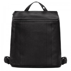 Mochilas Longchamp 3D M Masculino Pretas | 8930-ROVWS