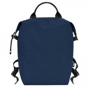 Mochilas Longchamp Le Pliage Energy L Feminino Azul Marinho | 9783-URTAO