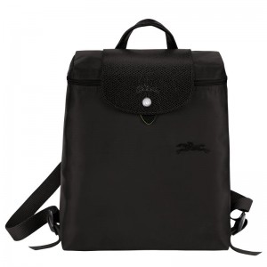 Mochilas Longchamp Le Pliage Green M Masculino Pretas | 1586-OEZVL