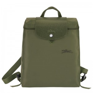 Mochilas Longchamp Le Pliage Green M Masculino Verdes | 8156-ADSEL